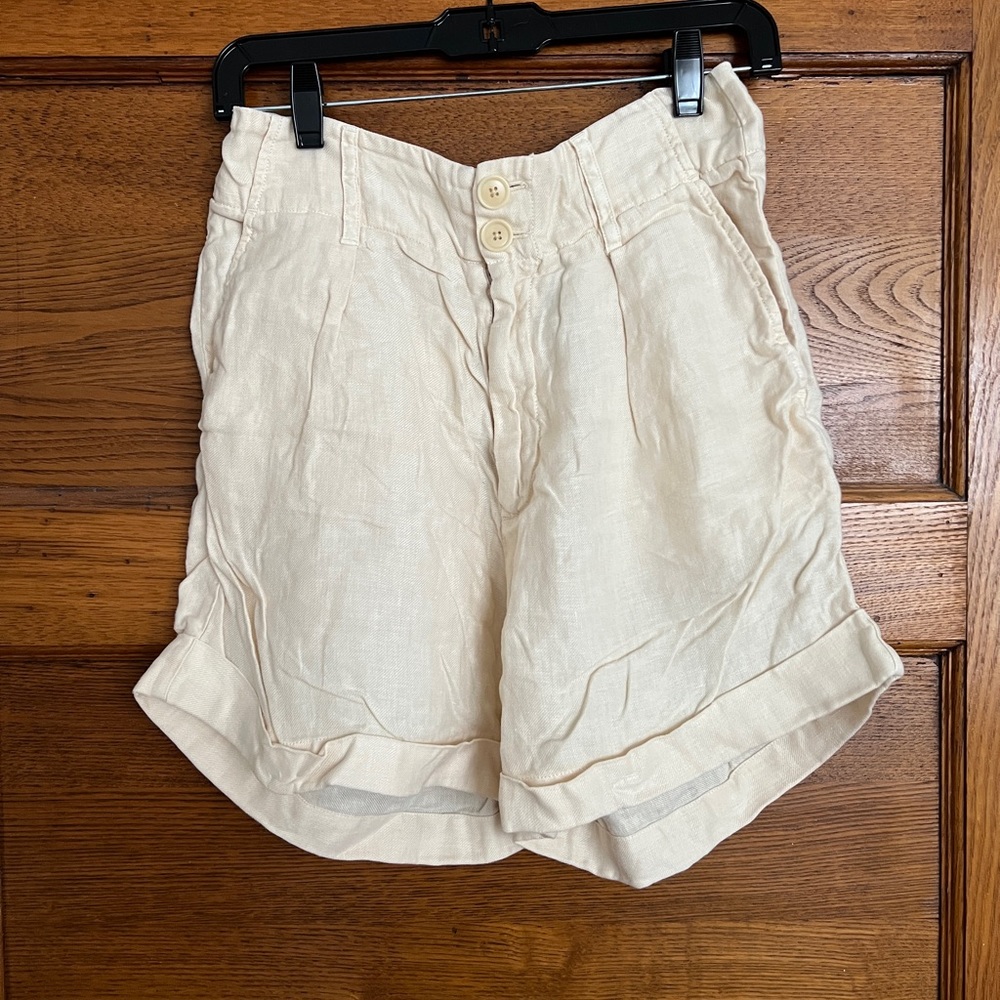 Alex Mill, paper bag waist short, size 4